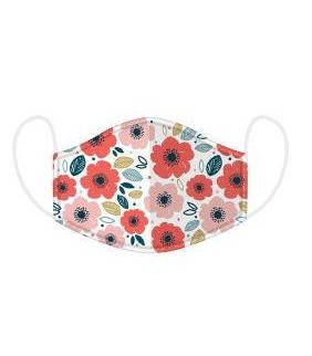 Mascarilla Flores adulto homologada 