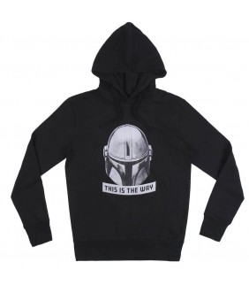 SUDADERA CAPUCHA THE MANDALORIAN TALLA XL