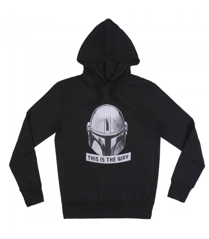 SUDADERA CAPUCHA THE MANDALORIAN TALLA S