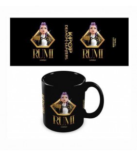 TAZA NEGRA K-POP DEMON HUNTERS K-POP GOLDEN RUMI