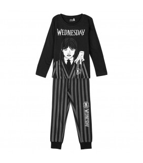 Pijama largo single jersey wednesday T14 Años