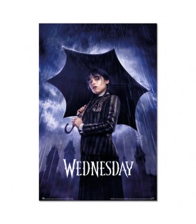 POSTER WEDNESDAY UMBRELLA