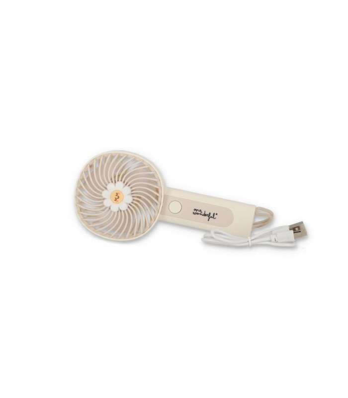 MINI VENTILADOR DE MANO - MARGARITA ROSA