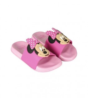 CHANCLAS DE PISCINA MINNIE ROSAS