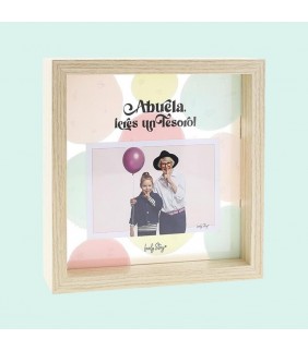 MARCO DE FOTOS DE MADERA - ABUELA  ¡ERES UN TESORO