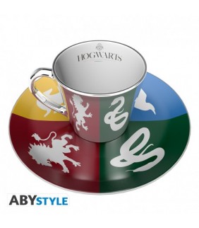 HARRY POTTER - Mirror mug & plate set - Sorted