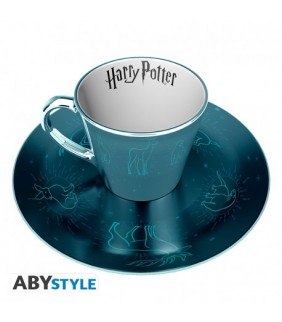 HARRY POTTER - Mirror mug & plate set - Patronus