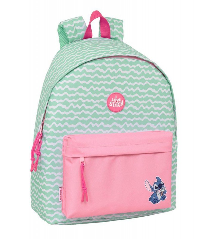 MOCHILA ESCOLAR 42CM STITCH ICE CREAM
