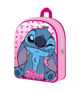 Mochila Stitch Disney 40cm  Orejas abajo