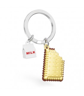 Llavero de Galletas y Leche