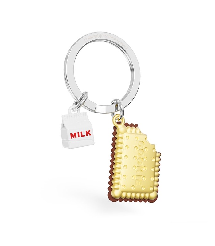 Llavero de Galletas y Leche