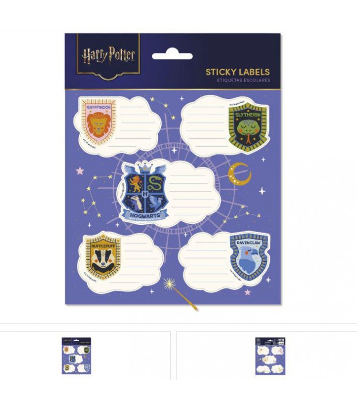 ETIQUETAS ADHESIVAS PREMIUM HARRY POTTER