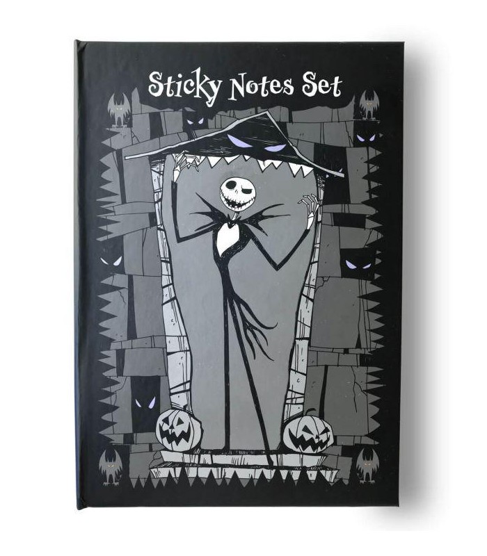Cuaderno Notas Adhesivas Pesadilla Antes De Navida