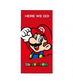 Toalla Super Mario Bros microfibra