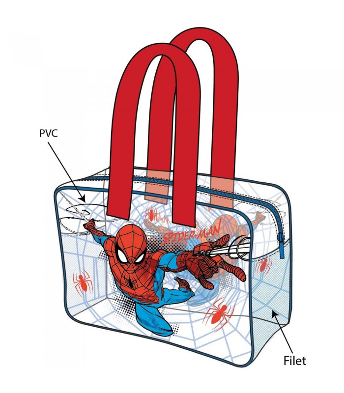 Bolsa playa Spiderman Marvel