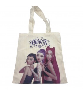 BOLSA TELA ALGODON GUERRERAS K-POP HUNTRIX
