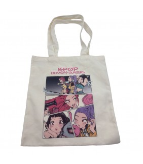 BOLSA TELA ALGODON GUERRERAS K-POP COMIC