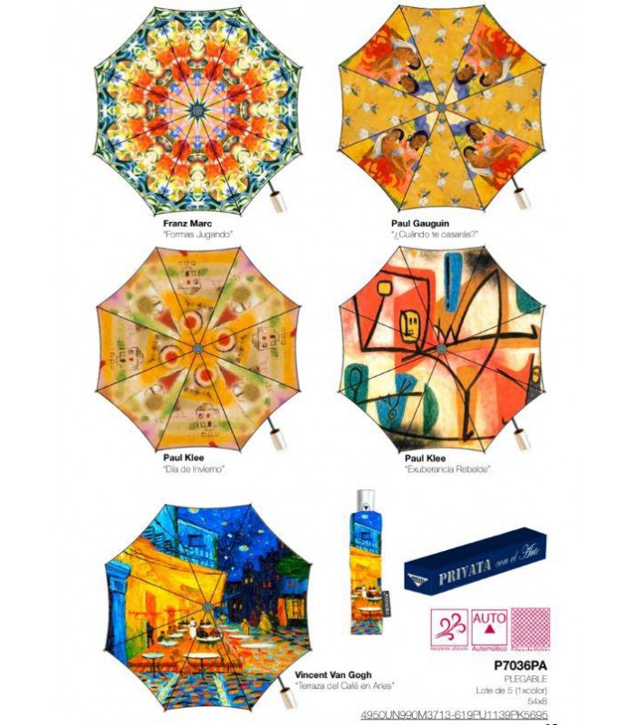Paraguas Plegable Privata Arte 2