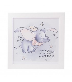 PRINT ENMARCADO 30X30 CM DISNEY DUMBO