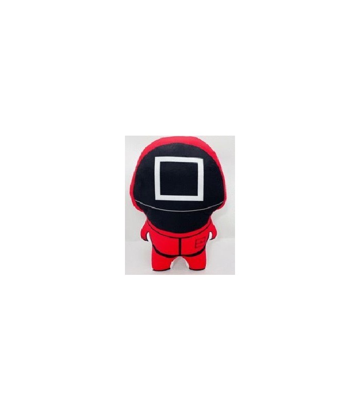 PELUCHE JUEGO DEL CALAMAR VIGILANTE CUADRADO