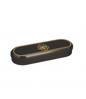 ESTUCHE METALICO HARRY POTTER HOGWARTS ESCUDO
