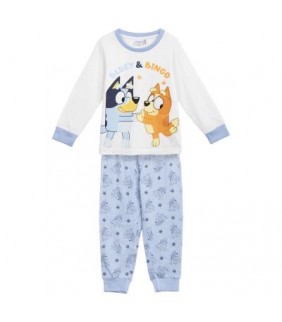 pijama largo single jersey bluey 3 años