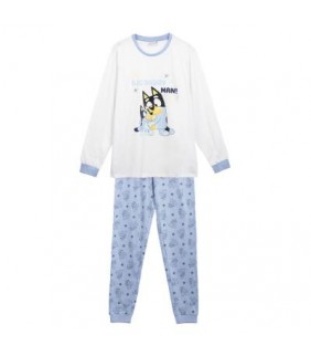 pijama largo single jersey bluey S