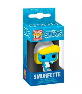 Llavero Pocket POP The Smurfs Smurfette