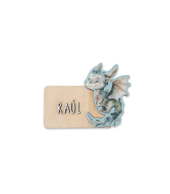 PLACA PERSONALIZABLE DRAGON