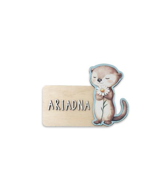PLACA PERSONALIZABLE NUTRIA