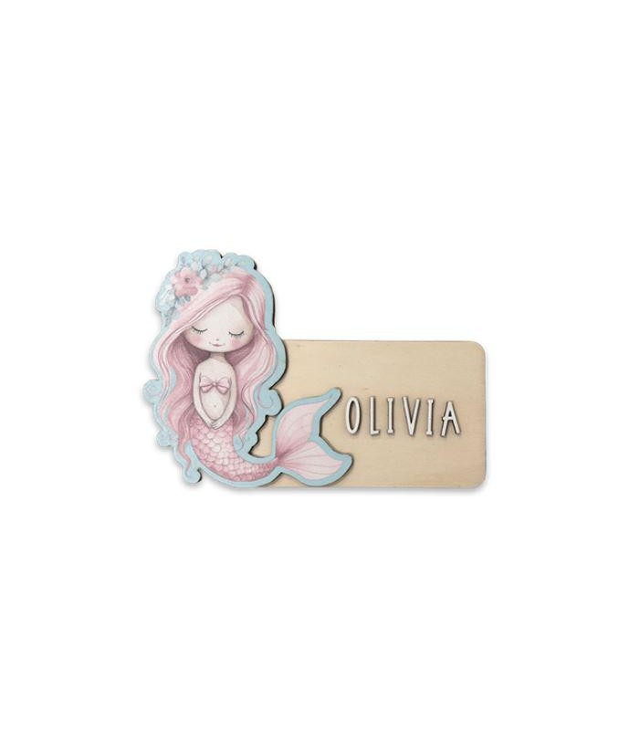 PLACA PERSONALIZABLE SIRENA