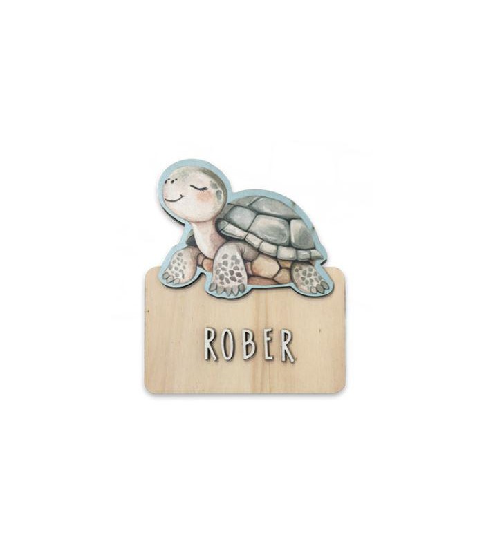 PLACA PERSONALIZABLE TORTUGA