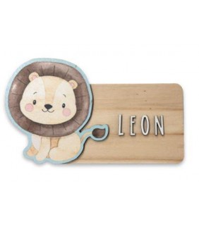 PLACA PERSONALIZABLE LEON