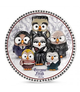 Goofi Plato Familia Addams