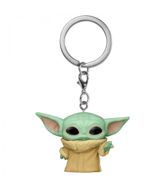 Llavero Pocket POP Star Wars The Mandalorian Yoda 