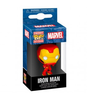 Llavero Pocket POP Marvel Iron Man Classics