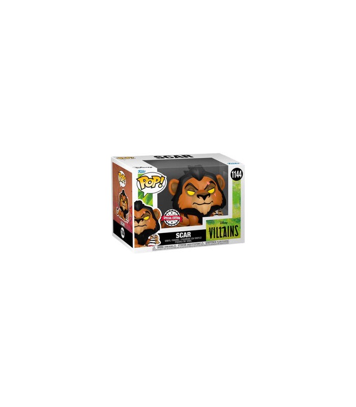 Figura POP Disney Villains El Rey Leon Scar Exclus