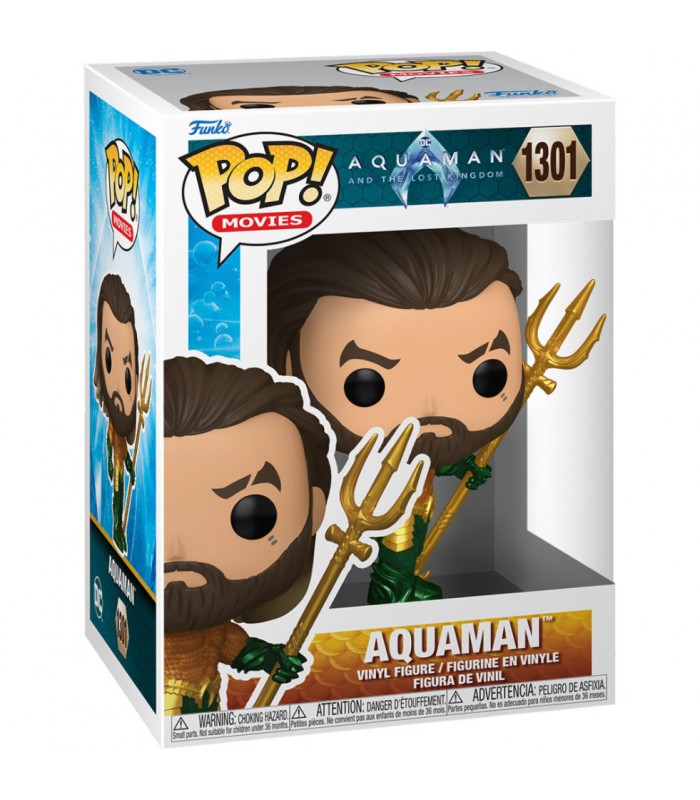 Figura POP DC Comics Aquaman y el Reino Perdido Aq
