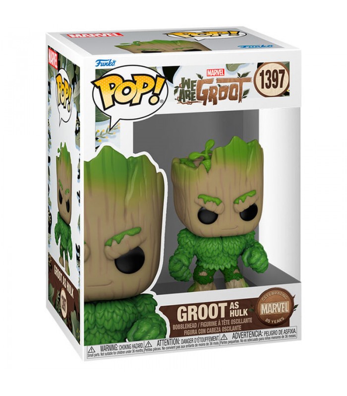 Figura POP Marvel We Are Groot - Groot as Hulk