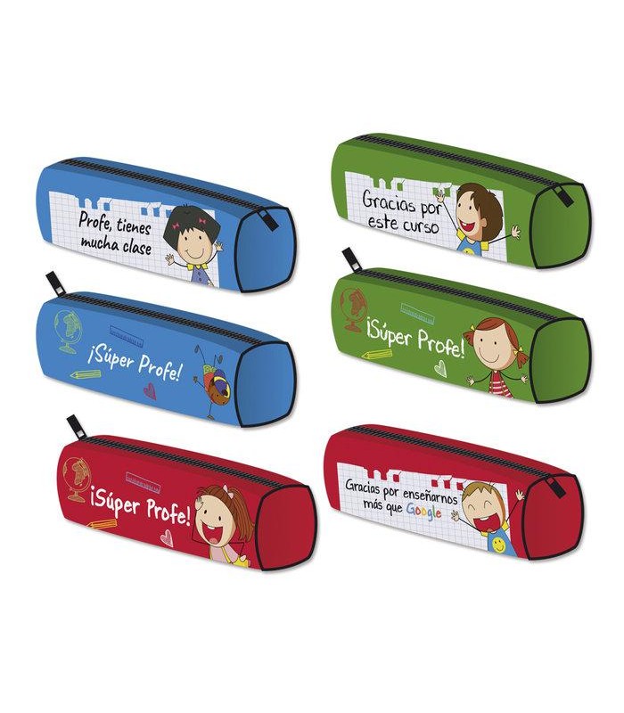 PORTATODO PVC PARA REGALO PROFESORES
