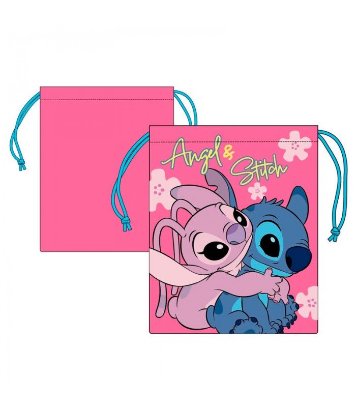 Bolsa portameriendas Angel & Stitch Disney