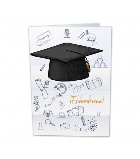 POSTAL GRADUACION ENHORABUENA