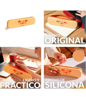 ESTUCHE DE SILICONA NO ME DA LA VIDA 
