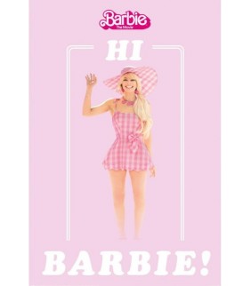 Barbie Poster Movie Hola Barbie  Margot Robbie 91 