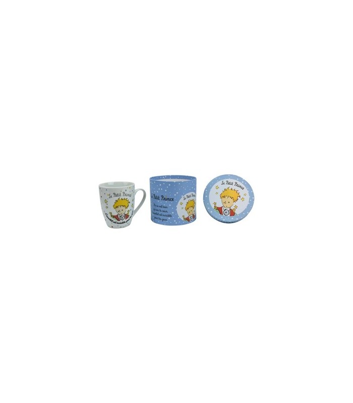 Taza en caja redonda decorativa - El Principito