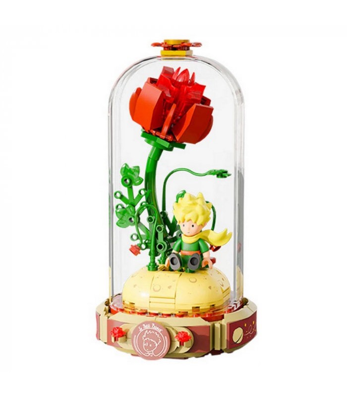 MAQUETA DE CONSTRUCCION EL PRINCIPITO Y LA ROSA