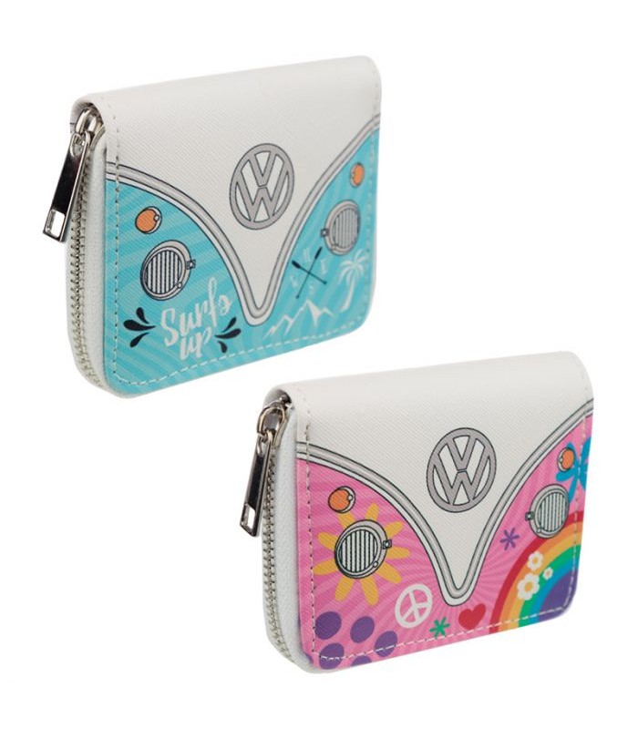 Cartera con Cremallera de PVC - Caravana Volkswage