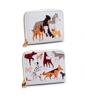 Cartera con Cremallera Ladridos de Perro Barks