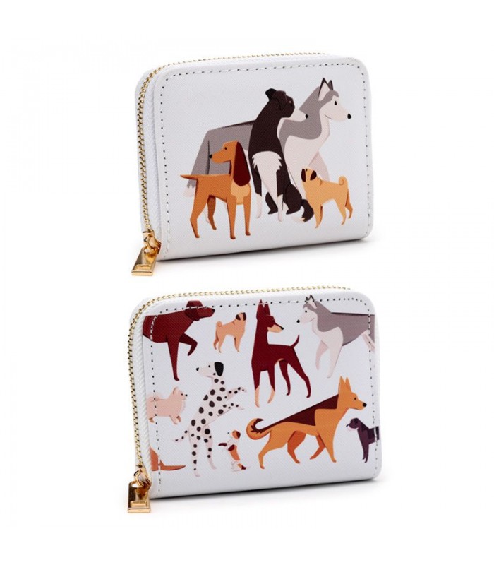 Cartera con Cremallera Ladridos de Perro Barks