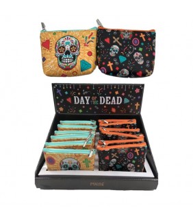 Monedero de PVC Día de los Muertos